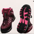 CMP vaikiški trekingo batai Rigel Mid Wp kaštoninės spalvos 3Q12944/05HM 13