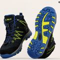 CMP vaikiški trekingo batai Rigel Mid Wp navy blue 3Q12944/38NL 12