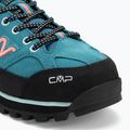 Moteriški žygio batai CMP Moon Low Wp teal/red fluo 7