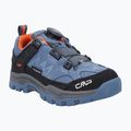 Vaikiški žygio batai CMP Kiruna Low FitGo Waterproof bluestone/arancio