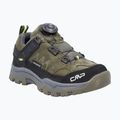 Vaikiški žygio batai CMP Kiruna Low FitGo Waterproof olive