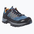 Vyriški CMP Rigel Low Wp ocean/senape trekingo batai 8