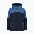 Vaikiška softshell striukė CMP 35Z1524 Fix Hood blue/bluestone