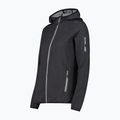 Moteriškas trekingo džemperis CMP 34H6376 Fix Hood black/cement 3