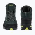 Vyriški trekingo batai CMP Rigel Mid Wp trek green/apple 11