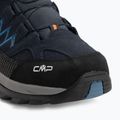 Vyriški žygio batai CMP Rigel Low Fitgo Wp b.blue/flash orange 7