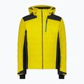 Vyriška slidinėjimo striukė CMP 35W0127 Zip Hood gold green