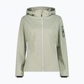 Moteriška softshell striukė CMP 39A5016 Zip Hoodie pistachio