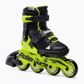 Rollerblade Microblade vaikiški riedučiai juodai geltoni 7101700215