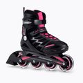 Moteriški Bladerunner by Rollerblade Advantage Pro XT juodos/rožinės spalvos riedučiai