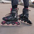 Moteriški Bladerunner by Rollerblade Advantage Pro XT juodos/rožinės spalvos riedučiai 9