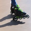 Rollerblade Microblade vaikiški riedučiai juoda/žalia 07221900 T83 9