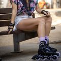 Rollerblade Macroblade 84 moteriškos juodos ir violetinės spalvos riedučiai 07370900 15