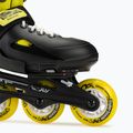 "Rollerblade Fury" vaikiški riedučiai juoda/geltona 5