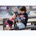 Vaikiški riedučiai su apsaugomis Rollerblade Fury Combo Jr juoda/raudona 6
