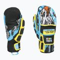 Slidinėjimo pirštinės Level Worldcup CF Mitt yellow/blue