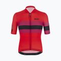 Santini Ecosleek Bengal vyriški dviratininko marškinėliai raudoni 2S94475CESLKBENGRSS