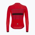 Santini Ecosleek Bengal vyriškas dviratininko džemperis raudonas 2S215075ESLKBENGRSS 5