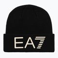Žieminė kepurė EA7 Emporio Armani Mountain Logo Series Big Beanie black