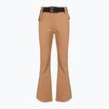 Moteriškos slidinėjimo kelnės EA7 Emporio Armani Pure Softshell Waisted mocha mousse