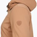 Moteriška slidinėjimo striukė EA7 Emporio Armani Pure Softshell mocha mousse 3