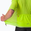 Vyriški Castelli Superleggera 3 electric lime dviratininko marškinėliai 6