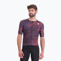 Sportful Cliff Supergiara vyriški dviratininko marškinėliai violetinės-raudonos spalvos 1122005.502 5