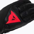 Vyriškos slidinėjimo pirštinės Dainese Hp Sport juoda/raudona 4