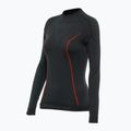 Moteriški termoaktyvūs marškinėliai Dainese Thermo juoda/raudona