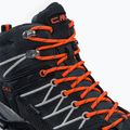 Vyriški CMP Rigel Mid pilkai oranžiniai trekingo batai 3Q12947 9