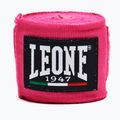 Bokso raiščiai Leone 1947 Hand Wraps 350 cm pink 2