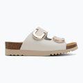 Moteriškos šlepetės Scholl Montery 2 Straps Ad Med off white 2