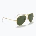 Akiniai nuo saulės Ray-Ban Aviator Classic arista gold/green g-15