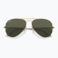 Akiniai nuo saulės Ray-Ban Aviator Classic arista gold/green g-15 polarized 3
