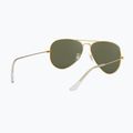 Akiniai nuo saulės Ray-Ban Aviator Classic arista gold/green g-15 polarized 6