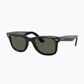 Akiniai nuo saulės Ray-Ban Wayfarer Classic black/green polarized 4