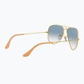 Akiniai nuo saulės Ray-Ban Aviator Classic arista gold/light blue 6
