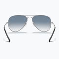 Akiniai nuo saulės Ray-Ban Aviator Classic silver/light blue 5
