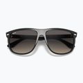 Akiniai nuo saulės Ray-Ban Boyfriend black/grey gradient 3