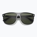 Akiniai nuo saulės Ray-Ban Boyfriend black/dark green polarized 3