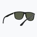 Akiniai nuo saulės Ray-Ban Boyfriend black/dark green polarized 6