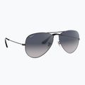 Akiniai nuo saulės Ray-Ban Aviator Classic gunmetal/blue polarized
