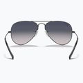Akiniai nuo saulės Ray-Ban Aviator Classic gunmetal/blue polarized 5