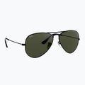 Akiniai nuo saulės Ray-Ban Aviator Classic black/green g-15