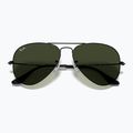 Akiniai nuo saulės Ray-Ban Aviator Classic black/green g-15 3