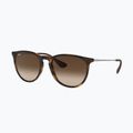 Akiniai nuo saulės Ray-Ban Erika Classic matt havana/brown 4
