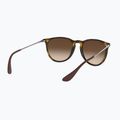 Akiniai nuo saulės Ray-Ban Erika Classic matt havana/brown 6