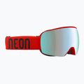 Slidinėjimo akiniai Neon Beam red/mirror steel
