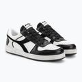 Diadora Magic Basket Low Icona Leather black/white batai 5