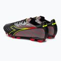 Vyriški futbolo bateliai Diadora Brasil Elite Veloce R LPU juodi ir raudoni DD-101.179181-D0136-39 3